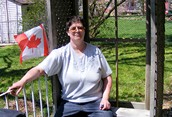 Studio Seat in Backyard Patio