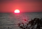Sunset at Balm Beach, Ontario