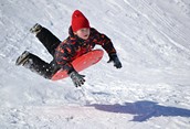 Tobogganing in Orillia